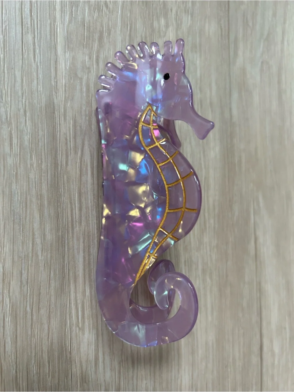 N/A iridescent seahorse